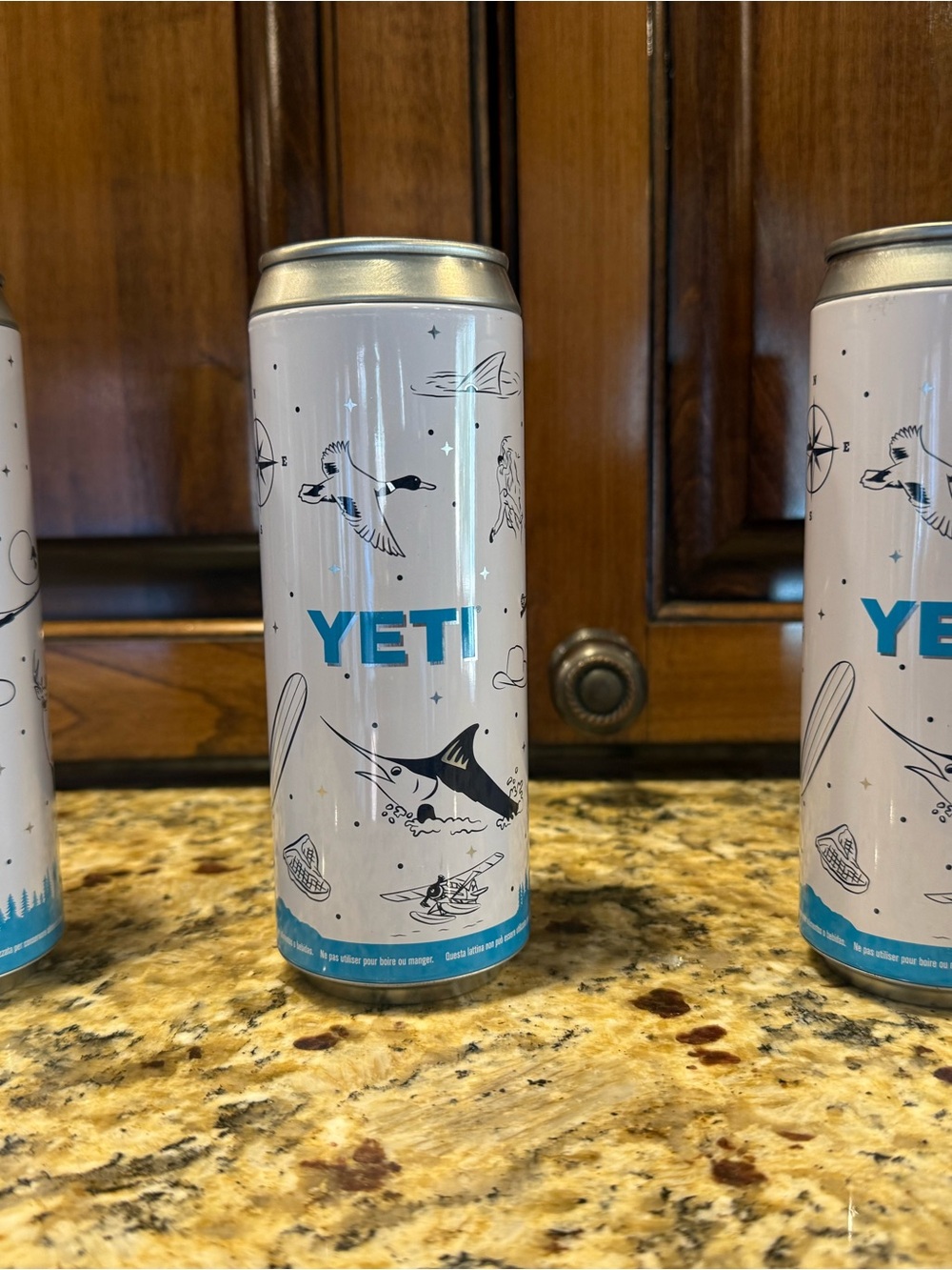 Set of 3 yeti slim can valuable banks
